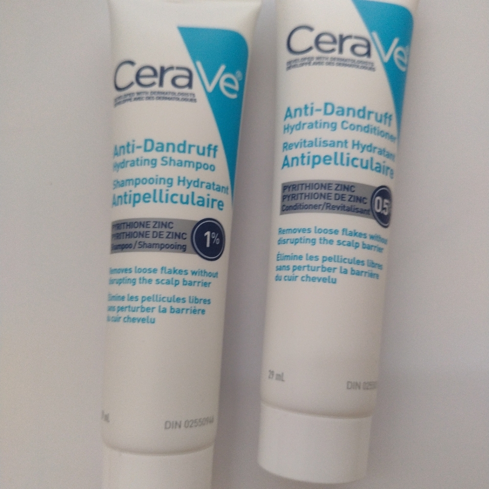 Cerave Anti-Dandruff Hydrating Set, Travel, New, Free W Bundle